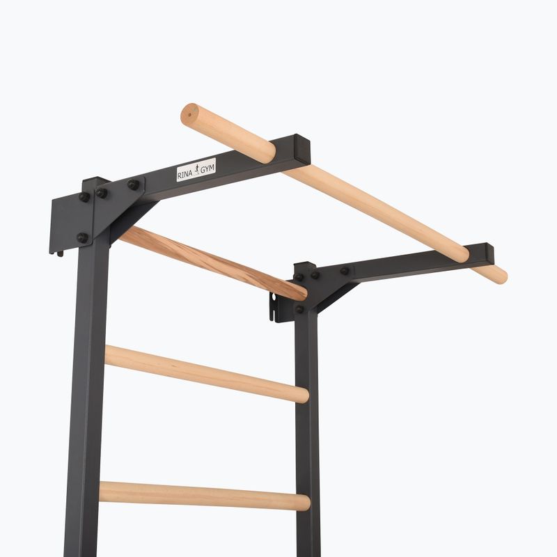 Gymnastické rebriny RINAGYM Steel Pure graphit 6