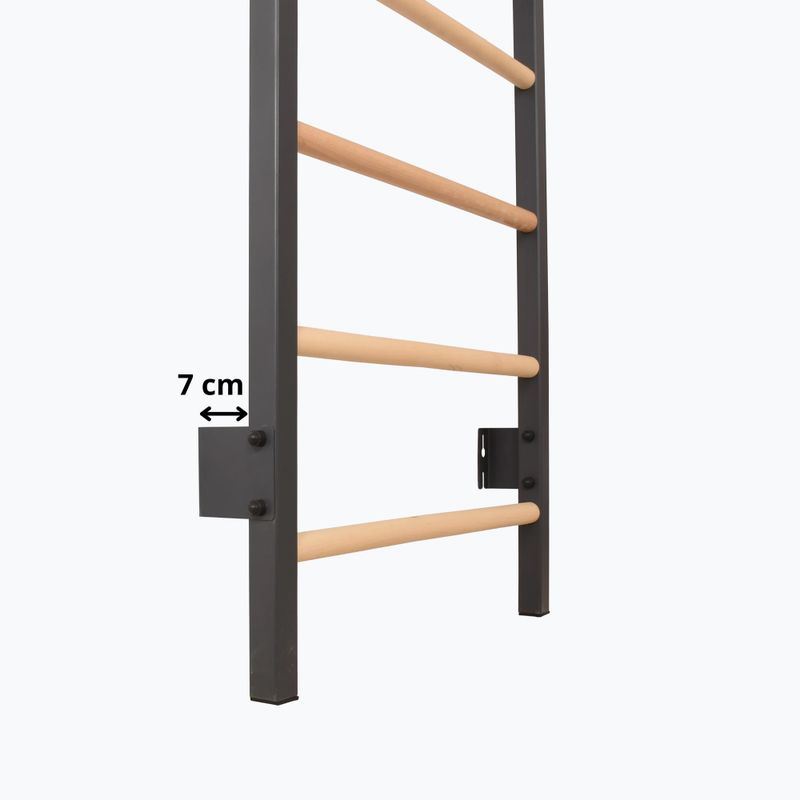 Gymnastické rebriny RINAGYM Steel Pure graphit 13