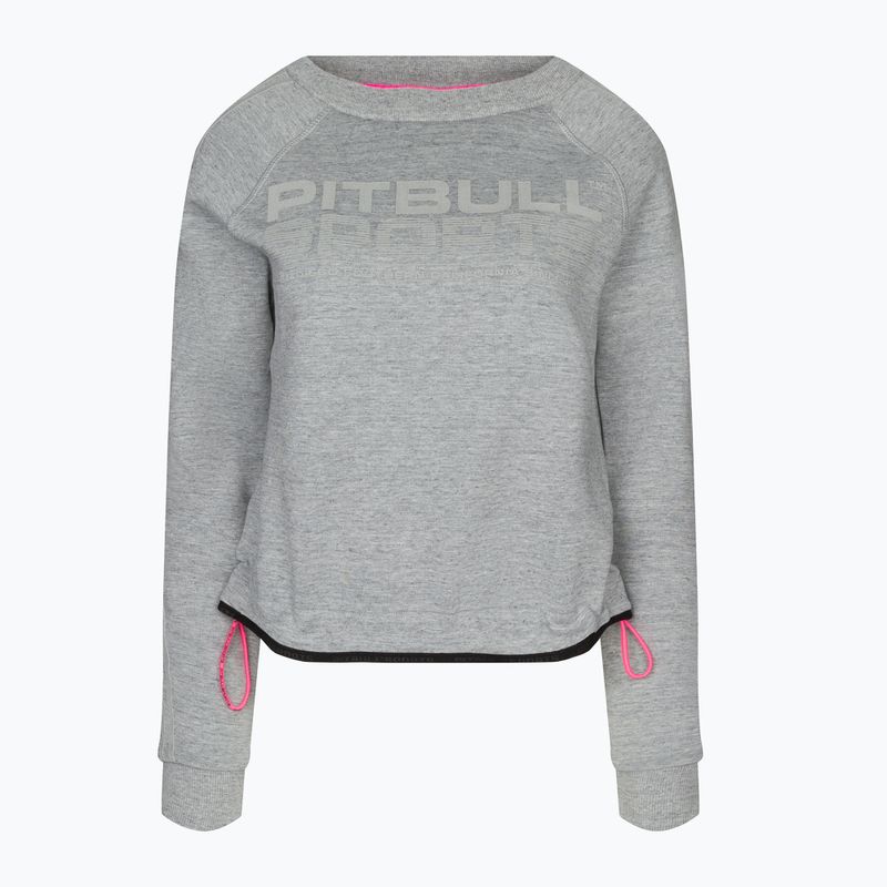 Dámska mikina Pitbull West Coast Crewneck Athletica grey/melange