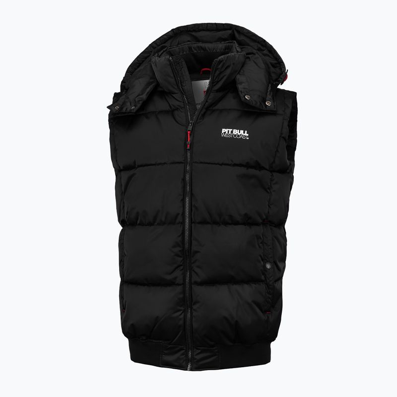 Pánske bez rukávov Pitbull West Coast Walpen Hooded black