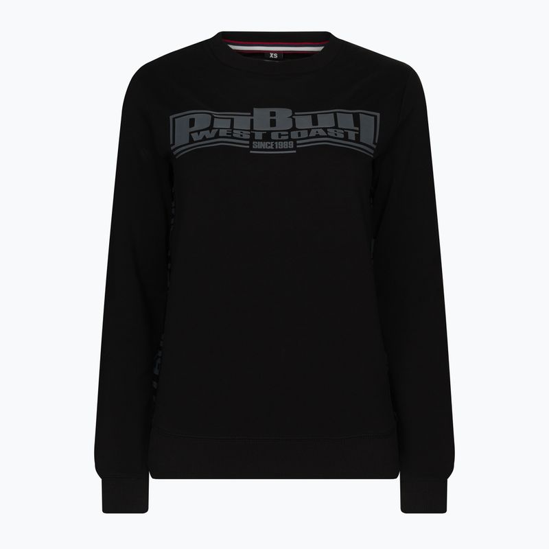 Dámska mikina Pitbull West Coast Crewneck F.Terry „Boxing" black