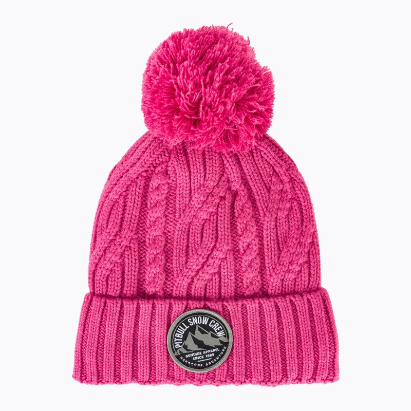 Pitbull West Coast zimná čiapka Snow Crew pink 6