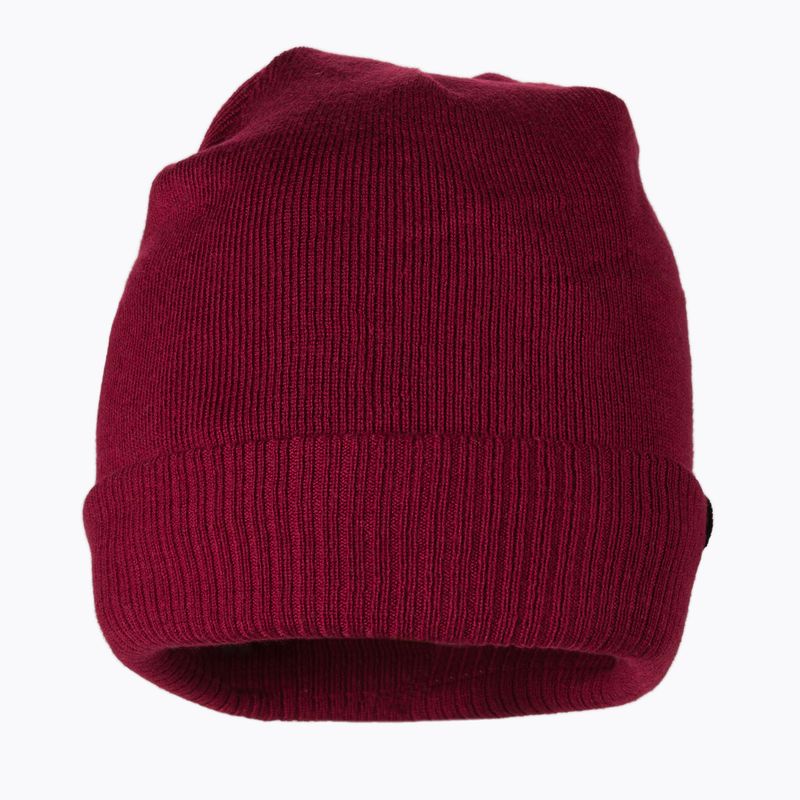 Pánska zimná čiapka Pitbull West Coast Beanie Small Logo burgundy 2