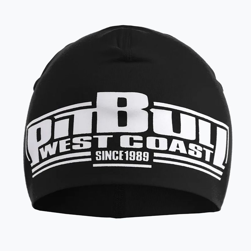 Pitbull West Coast Beanie Classic Boxerská zimná čiapka čierna/biela 2