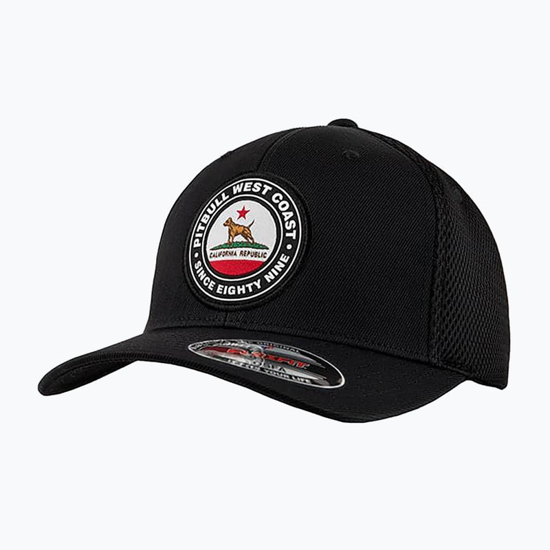 Pánske Pitbull West Coast Mesh Full Cap California Dog black