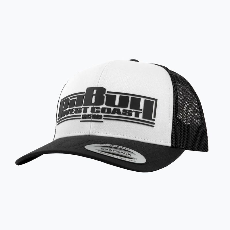 Zimná čiapka Pitbull Classic Boxing white/black