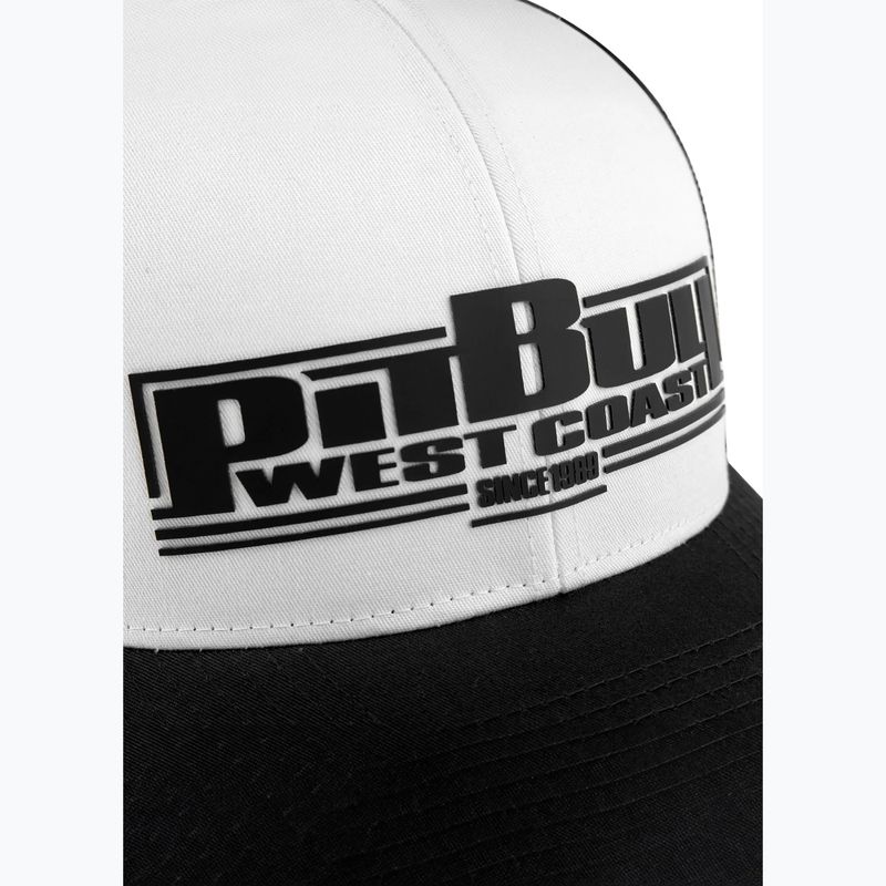 Zimná čiapka Pitbull Classic Boxing white/black 4