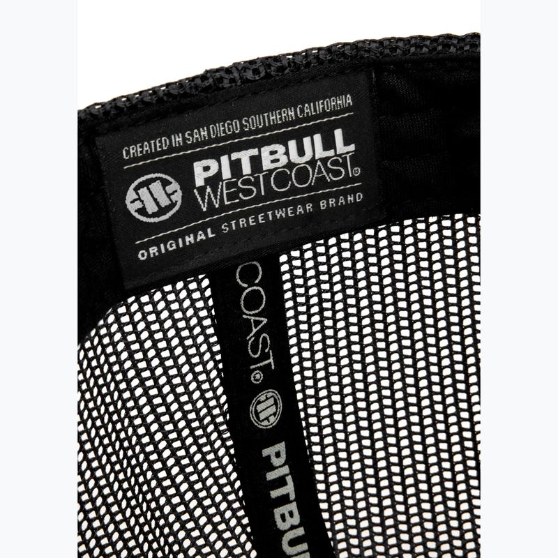 Zimná čiapka Pitbull Classic Boxing white/black 6