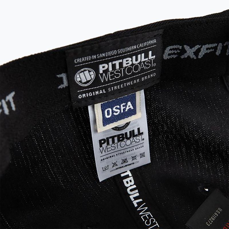Pitbull West Coast pánska čiapka Snapback Seascape čierna 6