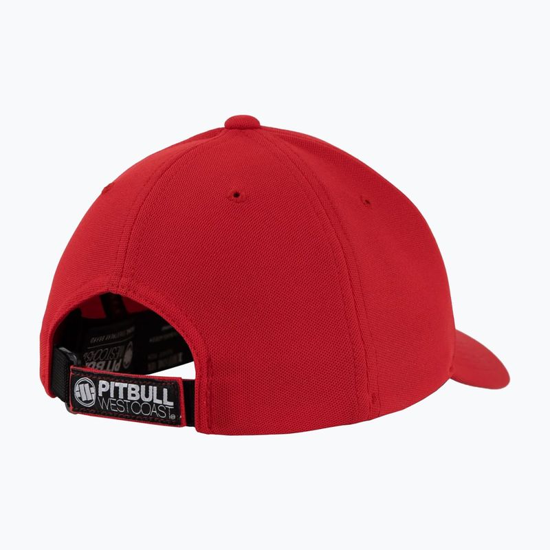 Pitbull Snapback Seascape červená baseballová čiapka 2