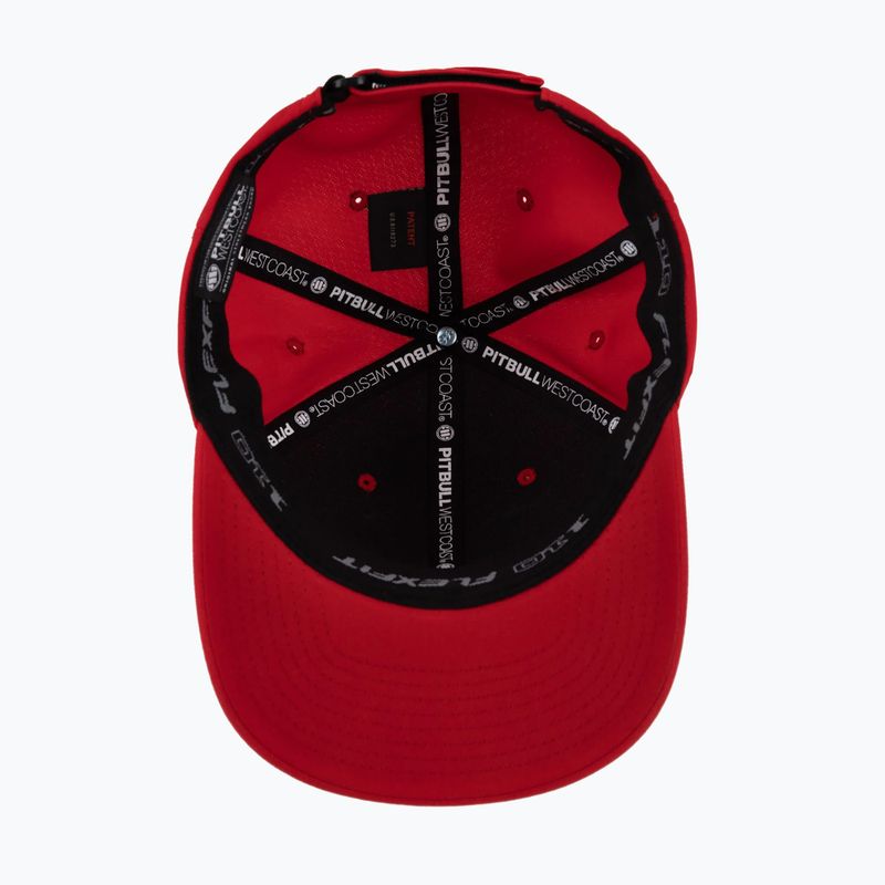 Pitbull Snapback Seascape červená baseballová čiapka 3