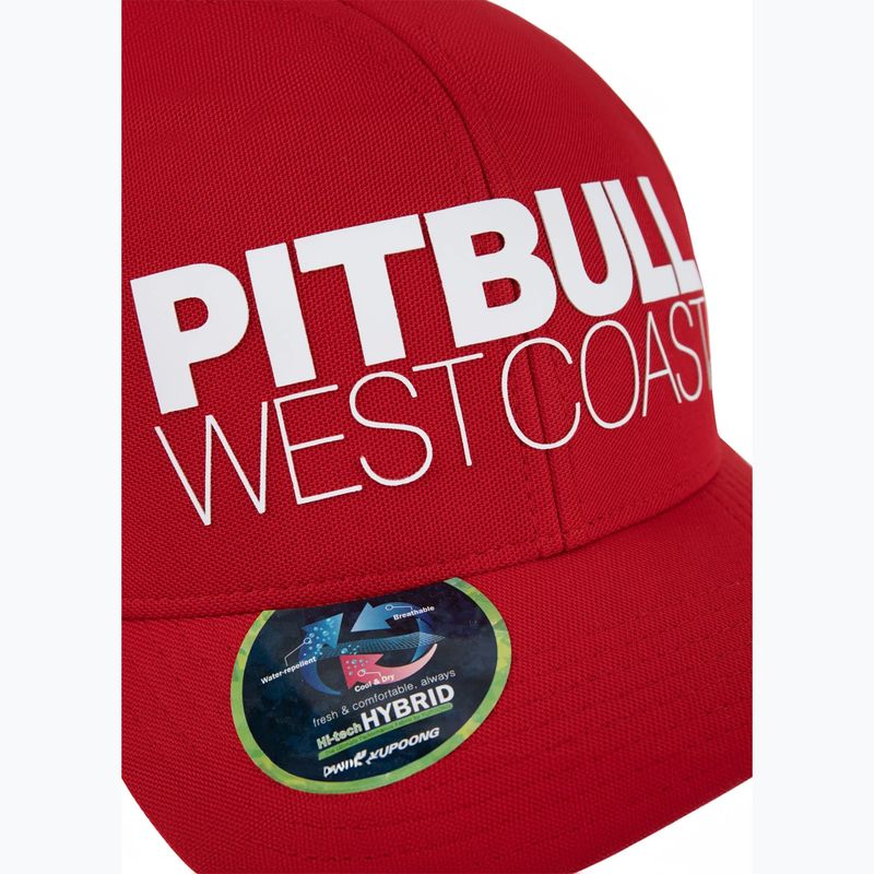 Pitbull Snapback Seascape červená baseballová čiapka 4