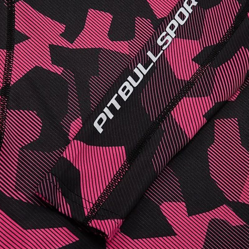 Dámsky chránič Rashguard s dlhým rukávom Pitbull West Coast L-S Rash Dillard pink camo 3