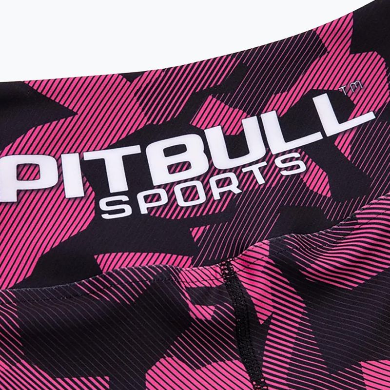 Dámske legíny Pitbull West Coast Compr Pants Dillard pink camo 3