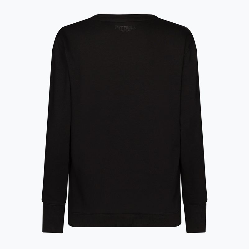 Dámska mikina Pitbull West Coast Crewneck Seascape black 2