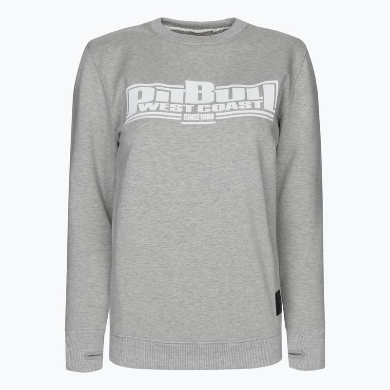 Dámska mikina Pitbull West Coast Crewneck Boxing 18 grey/melange