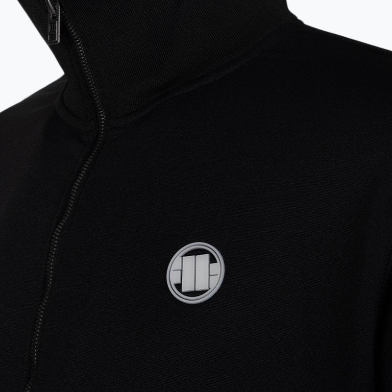 Pánska mikina Pitbull West Coast Oldschool Track Small Logo black 3