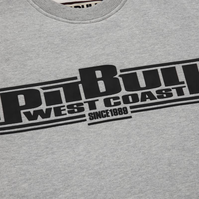 Pánska mikina Pitbull West Coast Crewneck Classic Boxing 21 grey/melange 6
