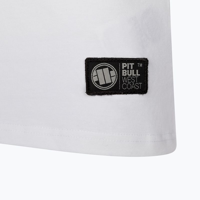 Pánske tielko Pitbull West Coast Tank Top Slim Fit Lycra Small Logo white 3