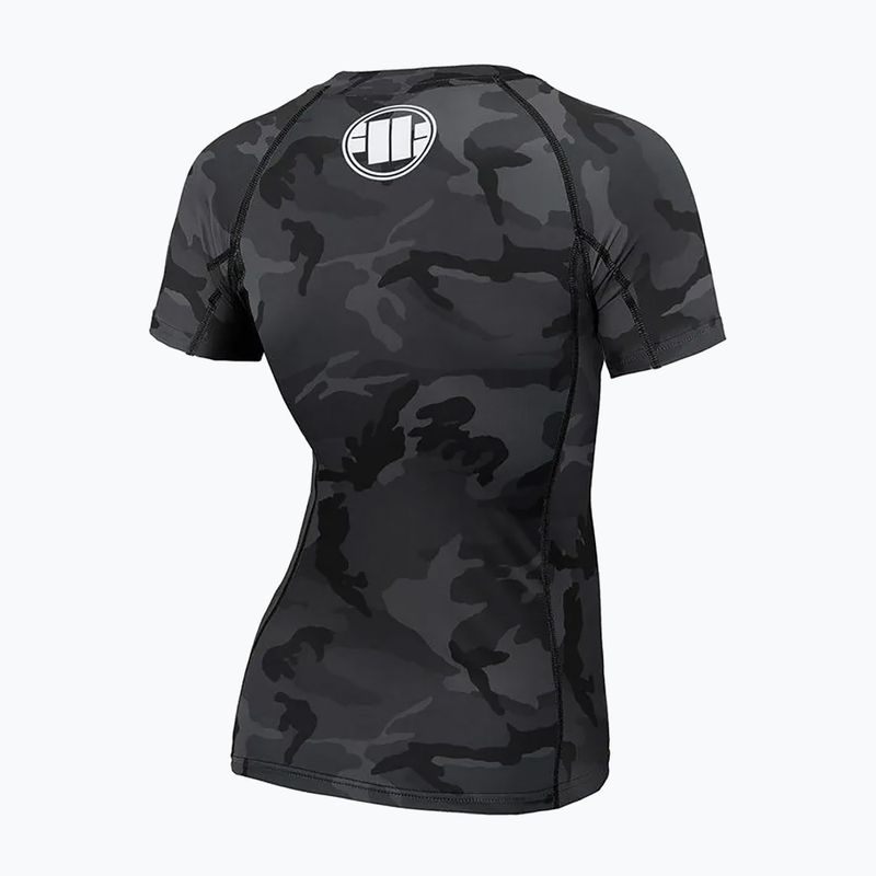 Dámsky chránič pleti Pitbull West Coast Rash T-S All black camo 2