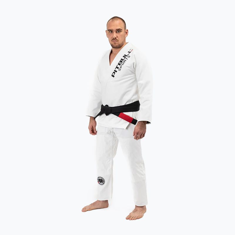 GI pre brazílske jiu-jitsu mužov Pitbull West Coast Gi BJJ PB 2017 450 white