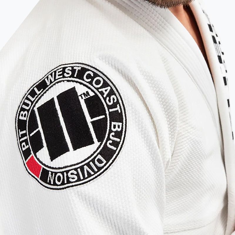 GI pre brazílske jiu-jitsu mužov Pitbull West Coast Gi BJJ PB 2017 450 white 3