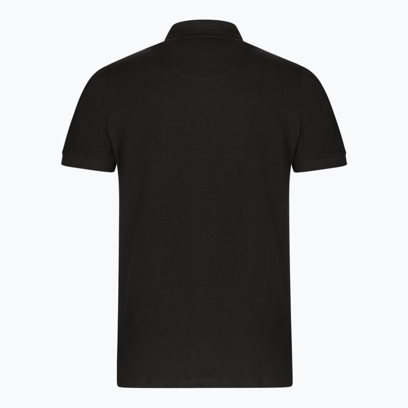 Pánske polo tričko Pitbull West Coast Polo Slim Logo black 2