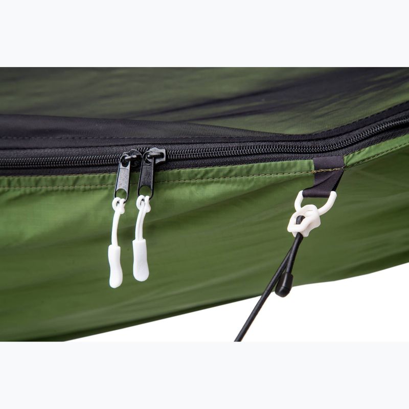 Turistická hojdacia sieť Lesovik Draka zelená 3