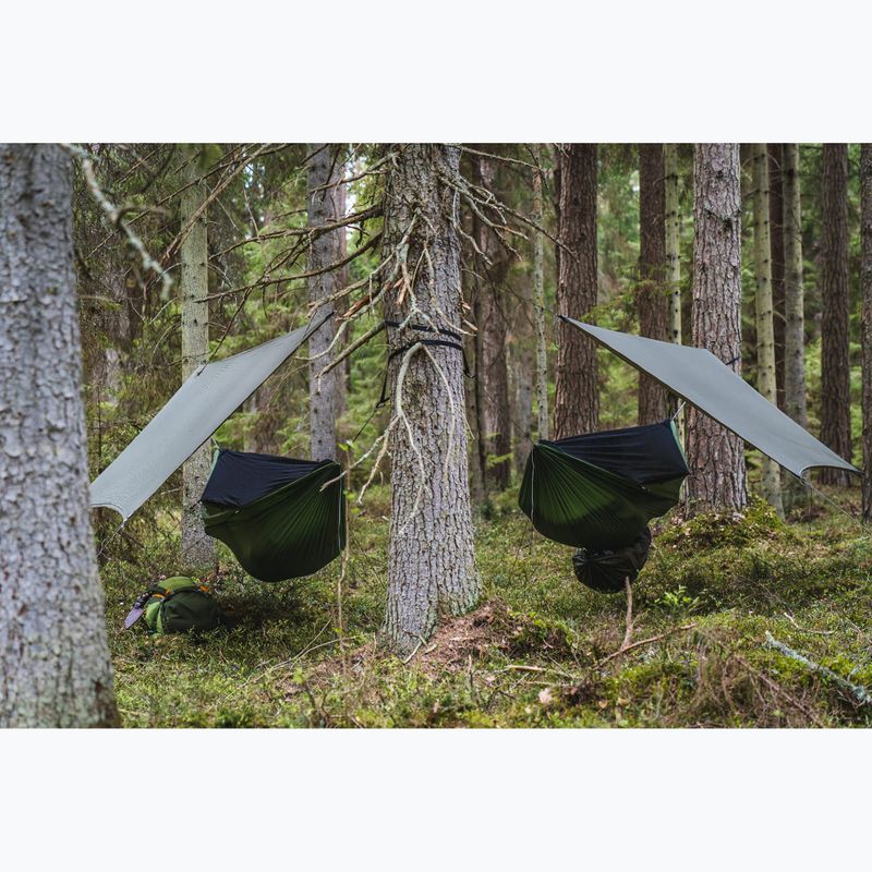 Turistická hojdacia sieť Lesovik Draka zelená 6