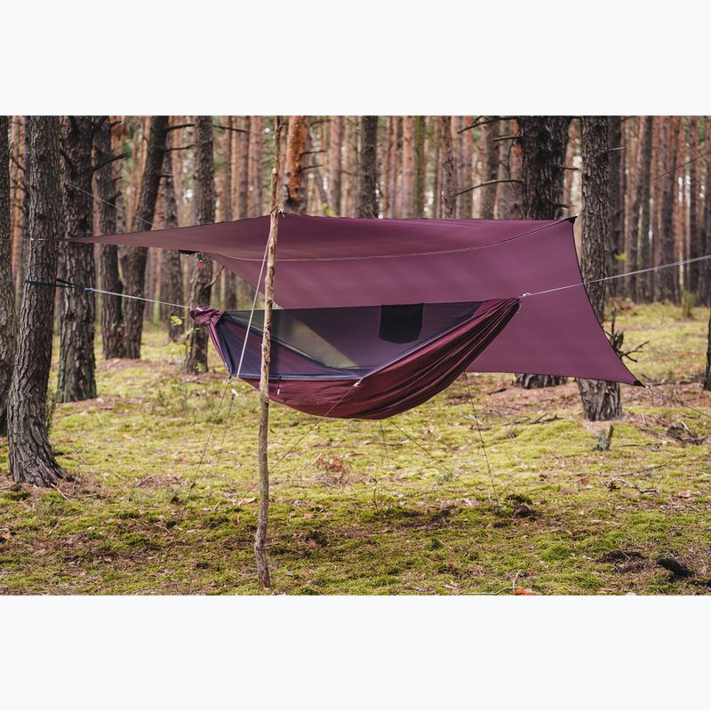 Hojdacia sieť Lesovik  Draka burgundy ron 4