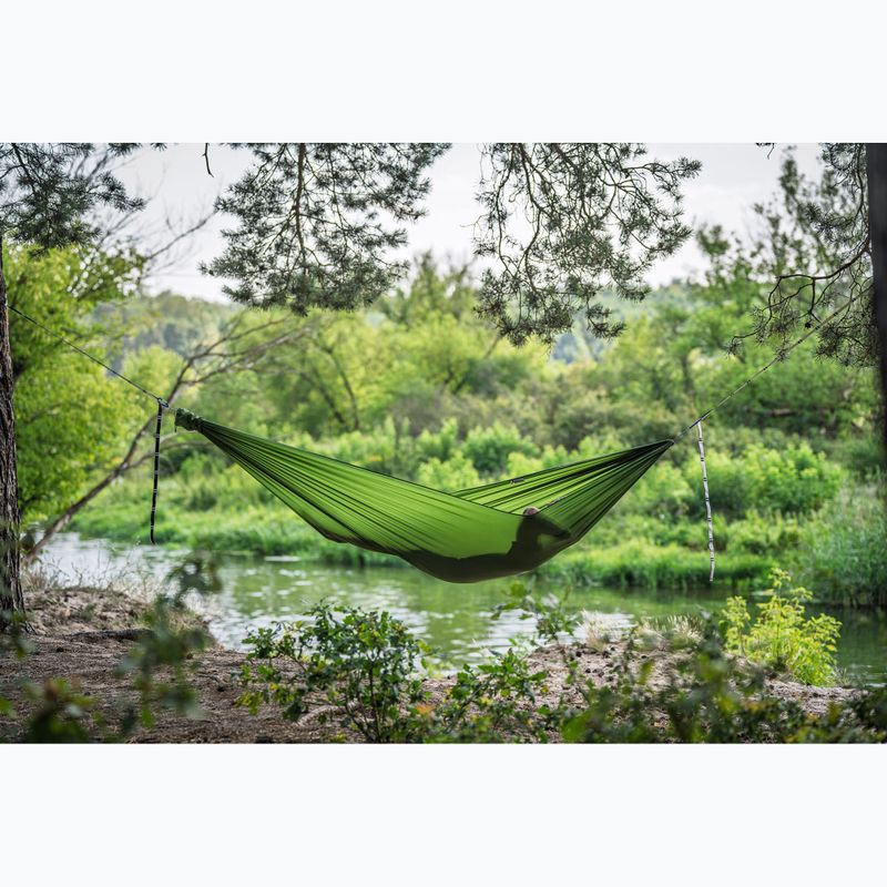 Turistická hojdacia sieť Lesovik Bright treetop green 4