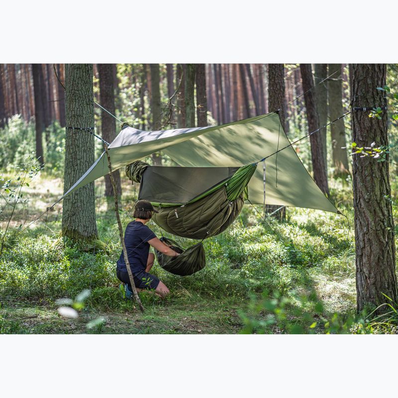 Turistická hojdacia sieť Lesovik Draka 2026 treetop green 3