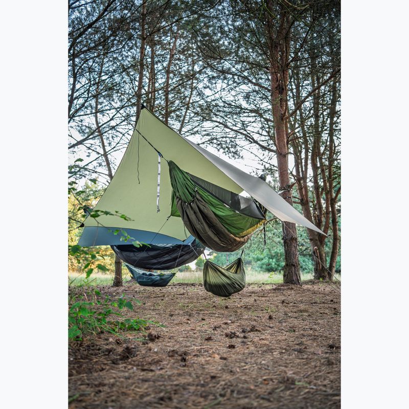 Turistická hojdacia sieť Lesovik Draka 2026 treetop green 6