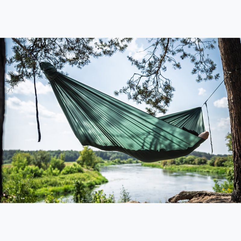 Turistická hojdacia sieť Lesovik Bright silver pine 3