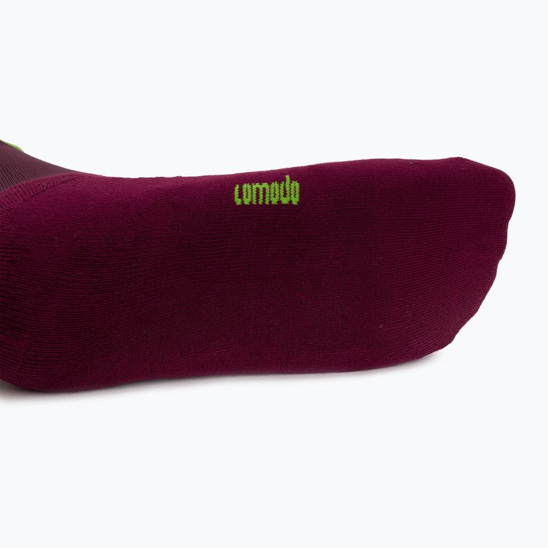 Jazdecké ponožky COMODO červené SJP/02 5