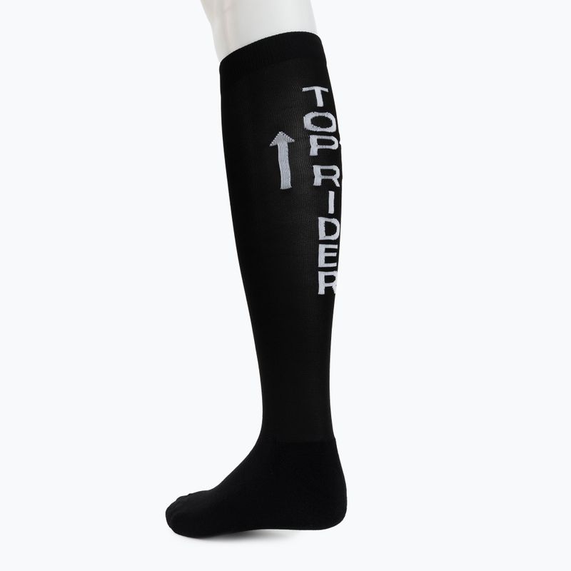 Jazdecké ponožky COMODO black SJP/04 4