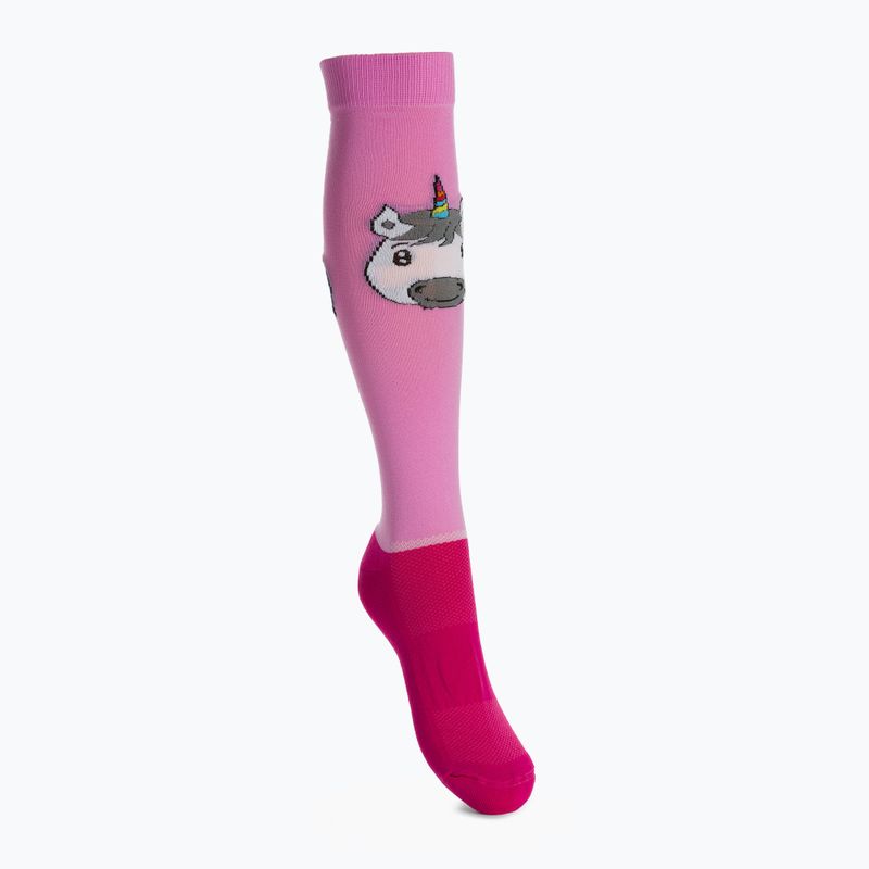 Jazdecké ponožky COMODO pink SJP/08