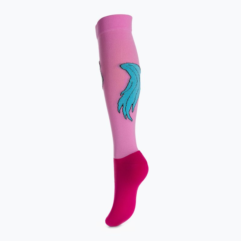 Jazdecké ponožky COMODO pink SJP/08 2