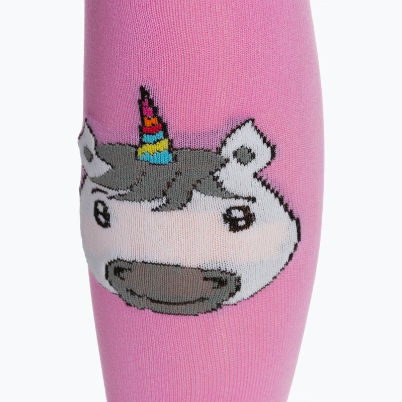 Jazdecké ponožky COMODO pink SJP/08 3