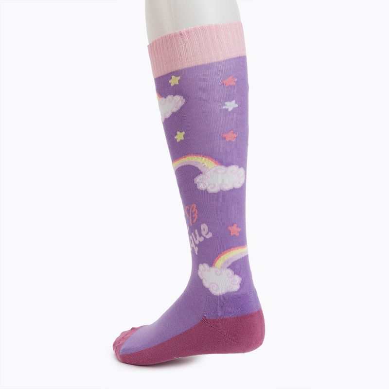 Jazdecké ponožky COMODO pink SJBW/19 4