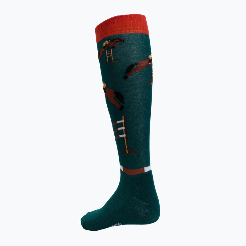 Jazdecké ponožky COMODO green SJBW/30 2