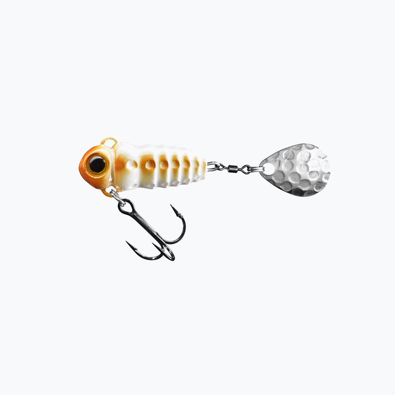SpinMad Crazy Bug Tail Bait biela a hnedá 2407