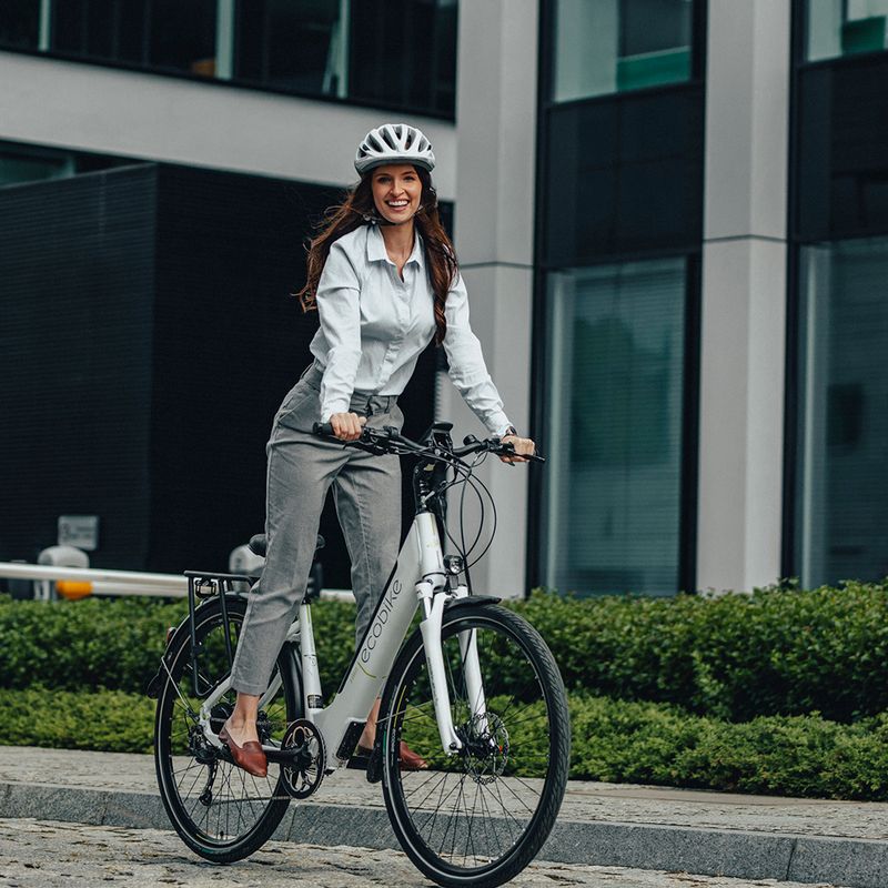 Ecobike X-Cross L/17.5Ah LG elektrický bicykel biely 1010301 18