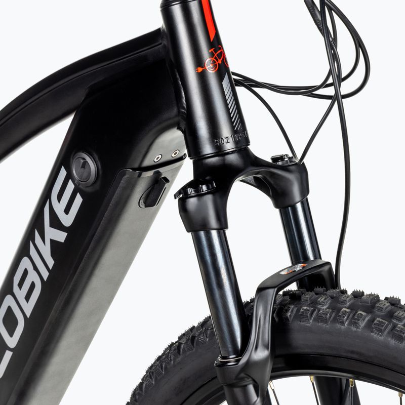 Ecobike RX500 17.5Ah LG elektrický bicykel čierny 1010406 12