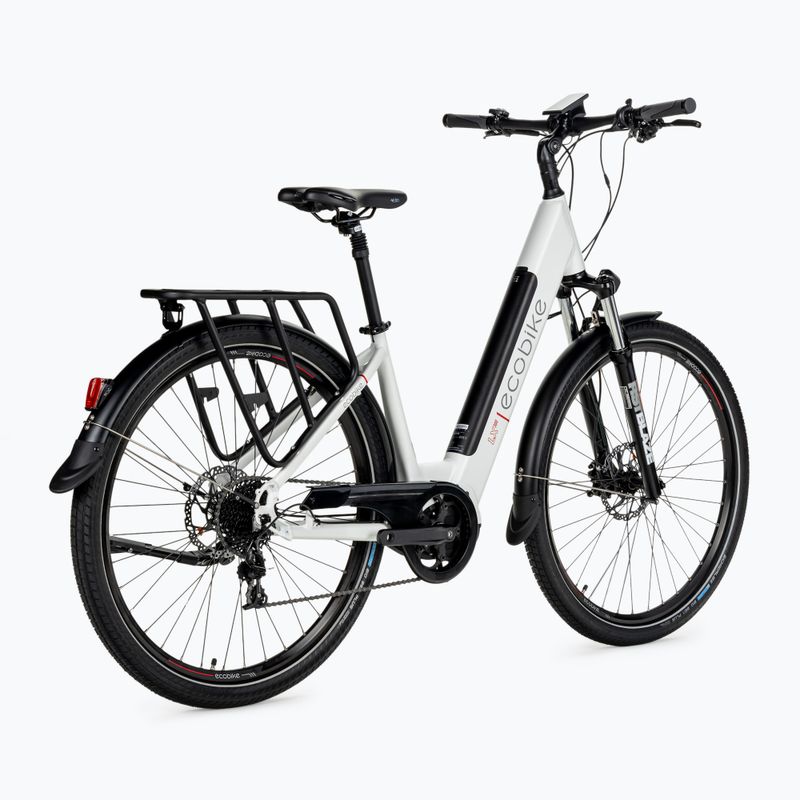 Ecobike LX300 Greenway elektrický bicykel biely 1010306 3