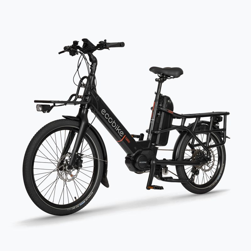 EcoBike Cargo/16Ah Trapeze Cargo+X300 10,4 AH Greenway elektrický bicykel čierny 1010503 3