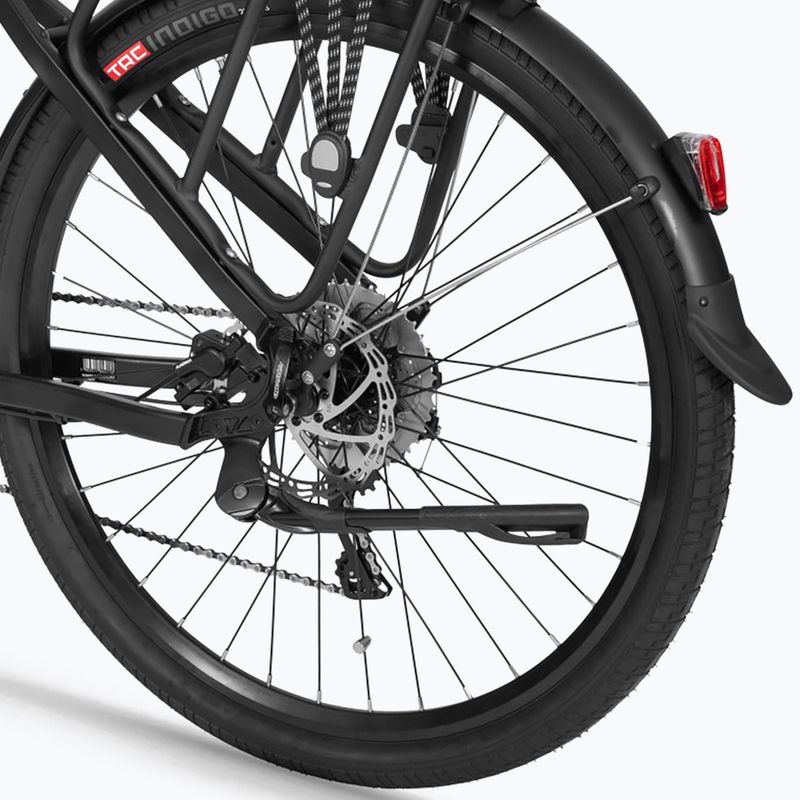 EcoBike D2 City/14Ah Smart BMS elektrický bicykel čierny 1010319 13