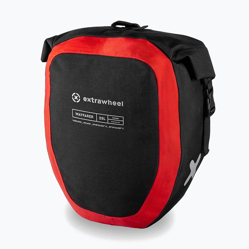 Brašne na bicykel Extrawheel Wayfarer čierne E0079 2