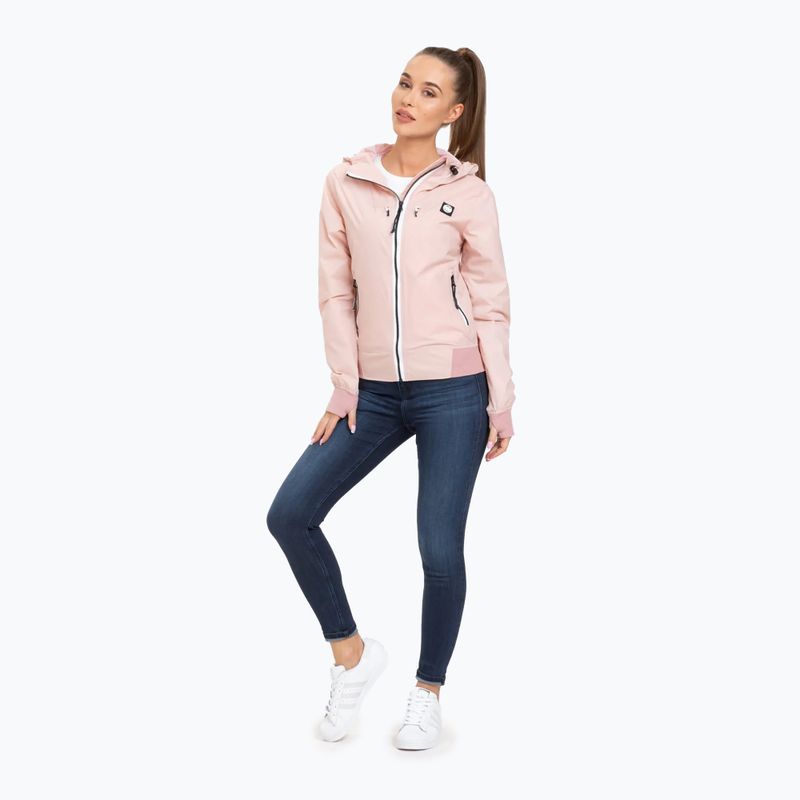 Dámska bunda Pitbull West Coast Aaricia Hooded Nylon pink 2
