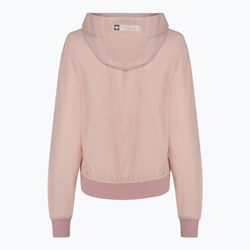 Dámska bunda Pitbull West Coast Aaricia Hooded Nylon pink 8